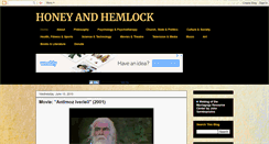 Desktop Screenshot of honeyandhemlock.com
